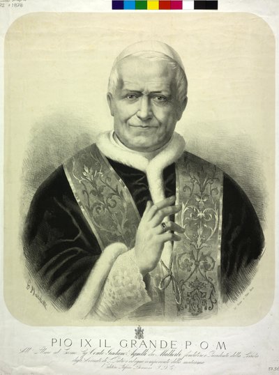 Pave Pius IX af G. Marchetti