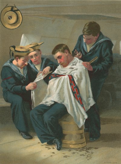 Dronningens Barber af G. Morton