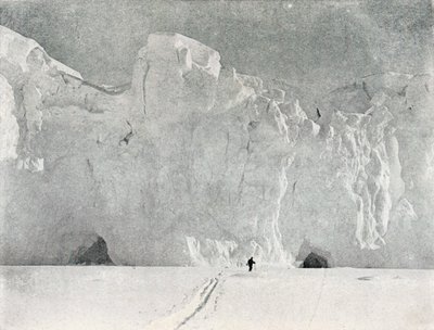 Face of a Glacier in Victoria Land, c1911, 1913. af G. Murray Levick