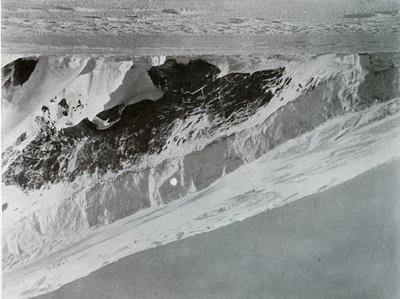 Skråningen af Warning Glacier, c1911, 1913 af G. Murray Levick