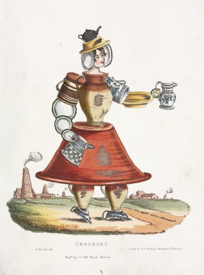Porcelæn, c.1831 af G. Spratt