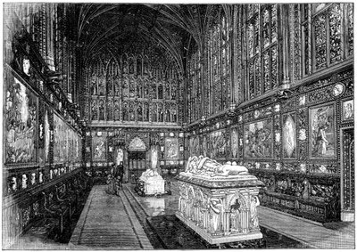 Albert Memorial Chapel, Windsor, 1900. af G. W. Wilson and Company