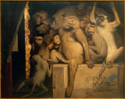 Aber som kunstdommere af Gabriel Cornelius Ritter von Max
