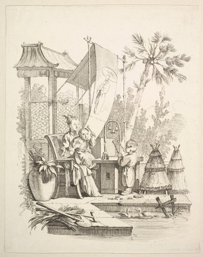 Klokker, ca. 1742. af Gabriel Huquier