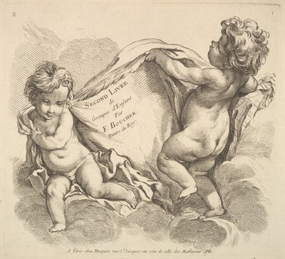 Frontispice, 1738-45. af Gabriel Huquier