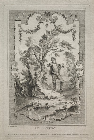 The Buffoon, Arabesque af Gabriel Huquier