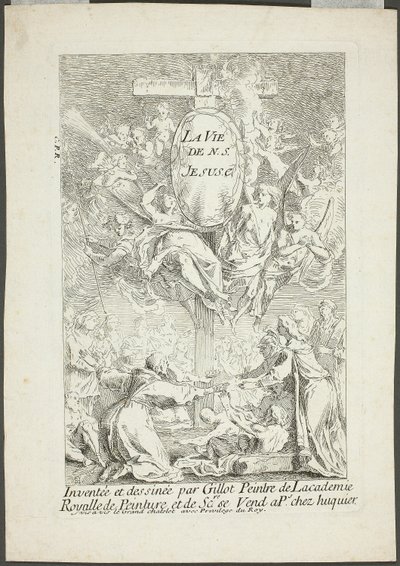 Vor Herre Jesu Kristi liv af Gabriel Huquier