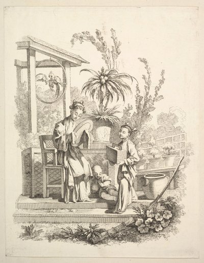 Toilettet, ca. 1742. af Gabriel Huquier