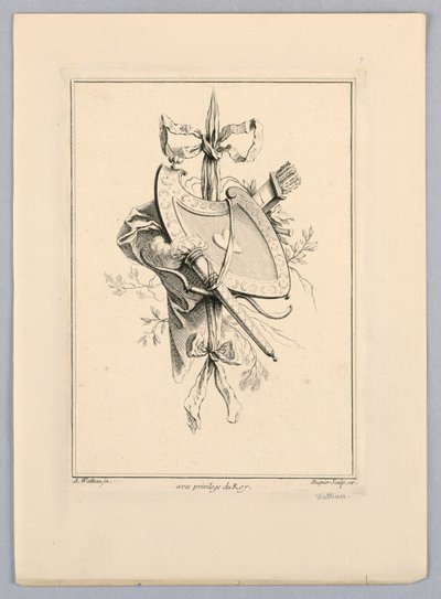 Trofæ af Gabriel Huquier