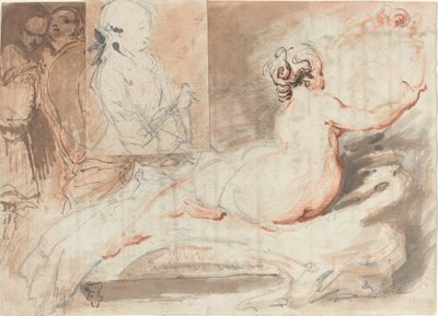 Figurskitser af Gabriel Jacques de Saint Aubin