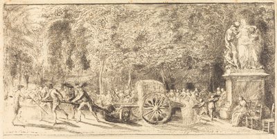 Vandingstønden [øverste halvdel] af Gabriel Jacques de Saint Aubin