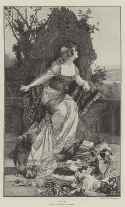 Håber af Gabriel Joseph Marie Augustin Ferrier