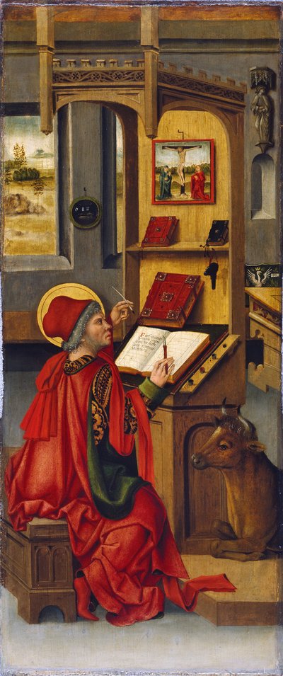 Evangelisten Sankt Lukas, 1478 af Gabriel Mälesskircher