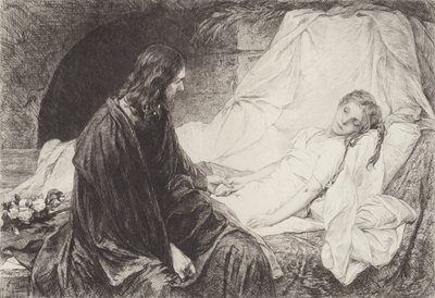 Talitha blæksprutte af Gabriel Max