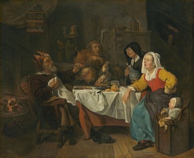 Kongen drikker af Gabriel Metsu