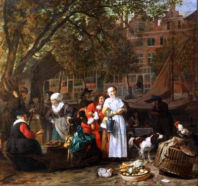 Fransk: Le marché aux herbes d