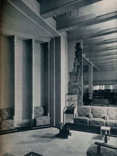 Hjørne af skosalon, Roos Bros., San Francisco., 1930 af Gabriel Moulin