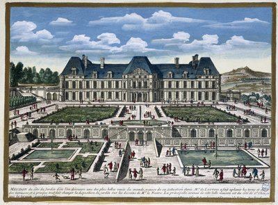 Meudon Slot af Gabriel Perelle