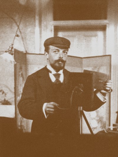 Selvportræt af Gabriel Veyre