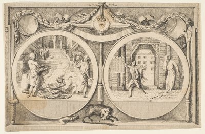 Jesuitternes fordrivelse, 1761. af Gabriel de Saint-Aubin