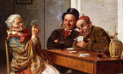 Spillerens valg, af Gaetano Bellei