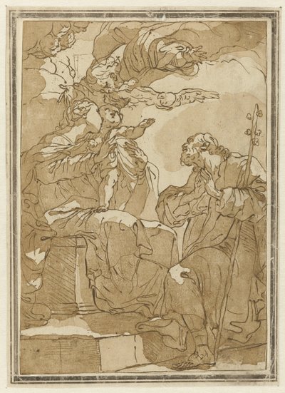 Hellige Familie af Gaetano Gandolfi