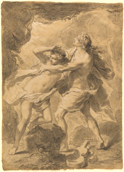 Orfeus og Eurydike af Gaetano Gandolfi