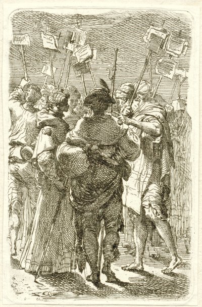 pilgrimme af Gaetano Gandolfi