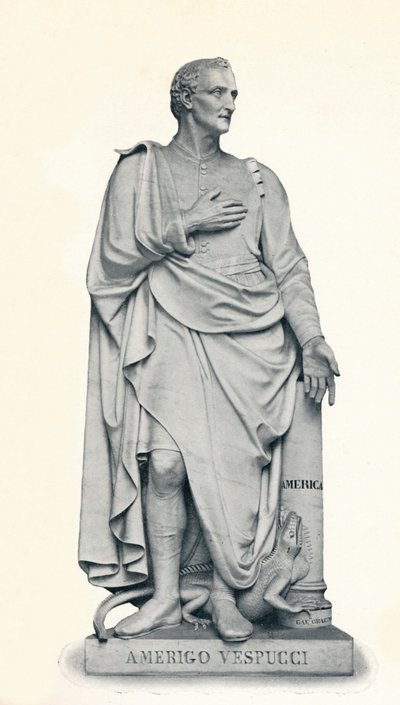 Amerigo Vespucci, 1454-1512, 1912 af Gaetano Grazzini