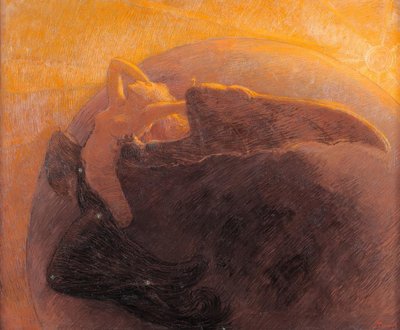 Dagen vækker natten af Gaetano Previati