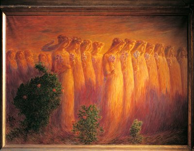 Jomfrus begravelse af Gaetano Previati