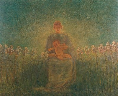 Madonna af liljerne af Gaetano Previati