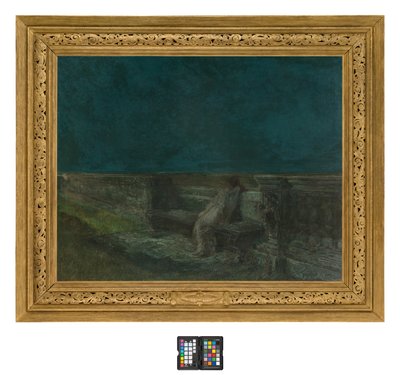 Måneskinsaften af Gaetano Previati