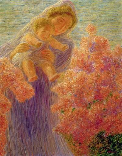 Mor og Barn af Gaetano Previati