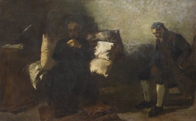De sidste timer af Carlo Alberto, Porto af Gaetano Previati