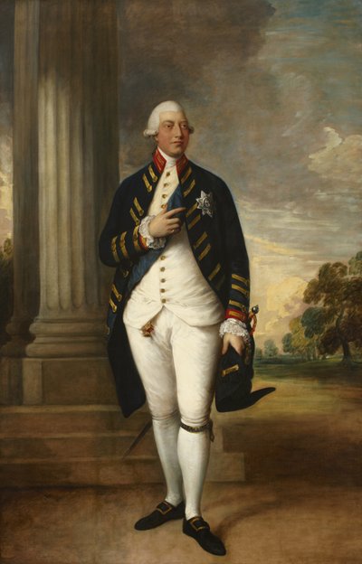 Georg III, ca. 1790 af Gainsborough Dupont