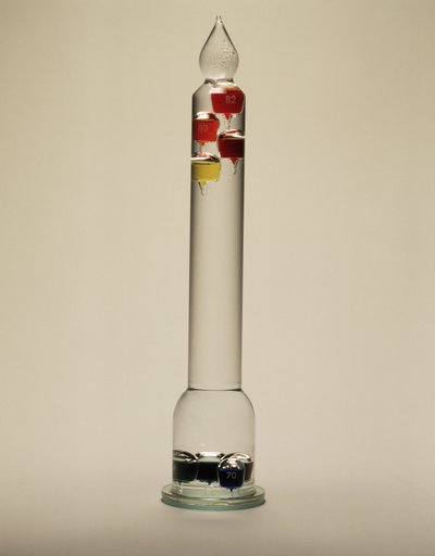 Galileos termometer, 1592 af Galileo Galilei