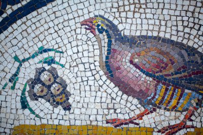 Romersk mosaik af Gallo-Roman