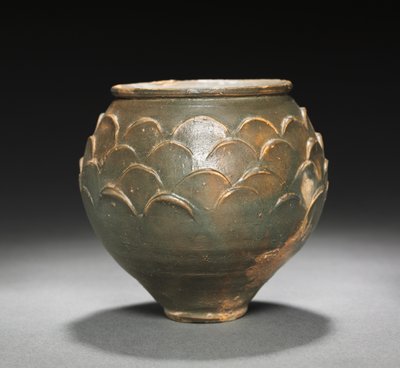 Bægerglas med skalamønster, Köln, 1-100 af Gallo Roman