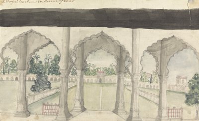 En Mongul Garden i Aurangabad af Gangaram Chintaman Tambat