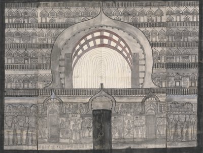 Templet i Ekvera af Gangaram Chintaman Tambat