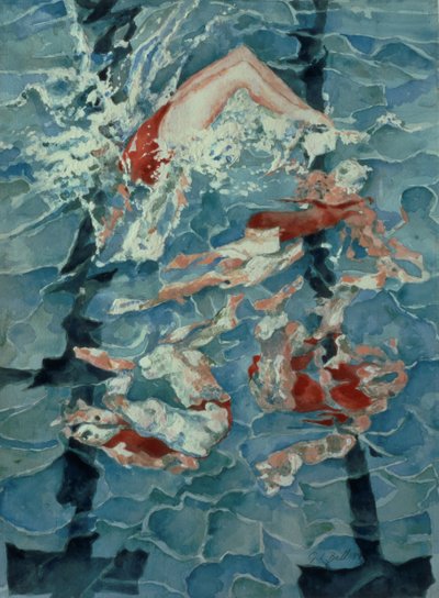 Synkronsvømning, 1989 af Gareth Lloyd Ball