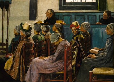 Prædikenen af Gari Melchers