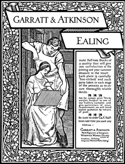 Garratt & Atkinson-annonce, 1907 af Garratt and Atkinson