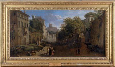 Via Capo le Case af Gaspar van Wittel
