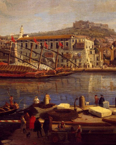 Udsigt over Napoli af Gaspar van Wittel (ca. 1652-1736) af Gaspar van Wittel