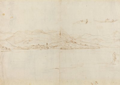 Lago Maggiore af Gaspar van Wittel