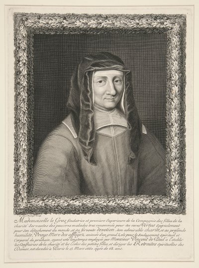 Fru Louise LeGras, født i Marillac af Gaspard Duchange