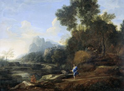 Italiensk Landskab af Gaspard Dughet