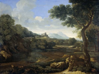Landskab af Gaspard Poussin Dughet